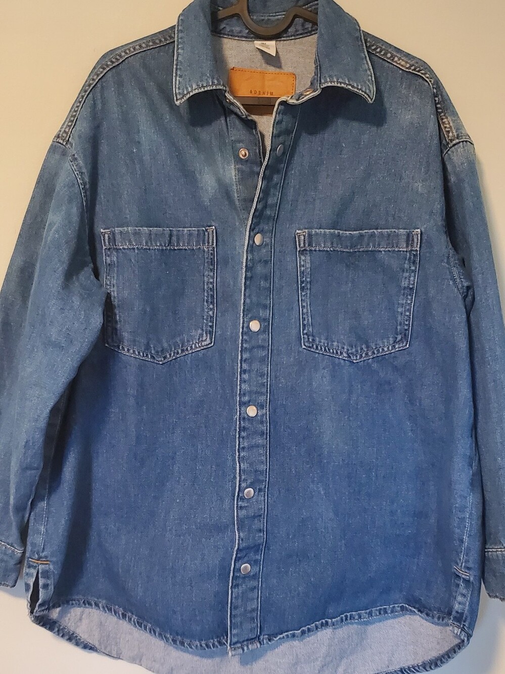 H&m Heavy Denim Shirt/jacket